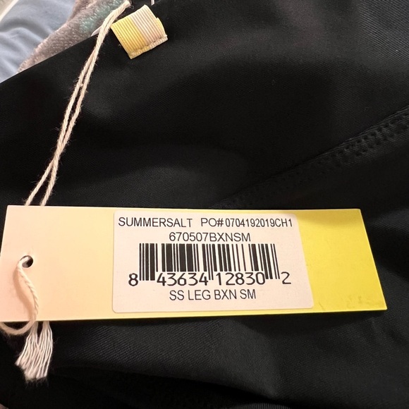 Summersalt Women's sz Small High Waisted Leggings Blue Swirl NEW NWT - Picture 6 of 10